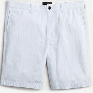 NWT J. Crew Men's 9” Seersucker Shorts size 34
